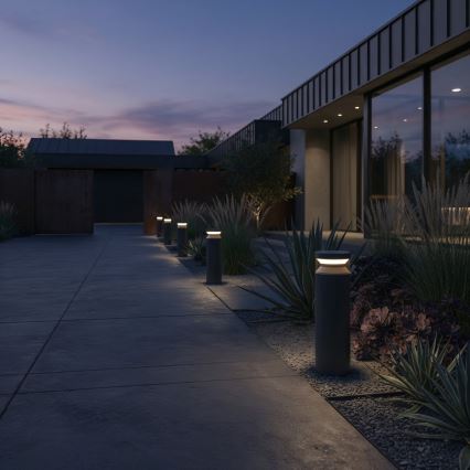 Ideal Lux - LED Екстериорна лампа BOEING LED/14W/230V 40 см CRI 90 IP65 черен