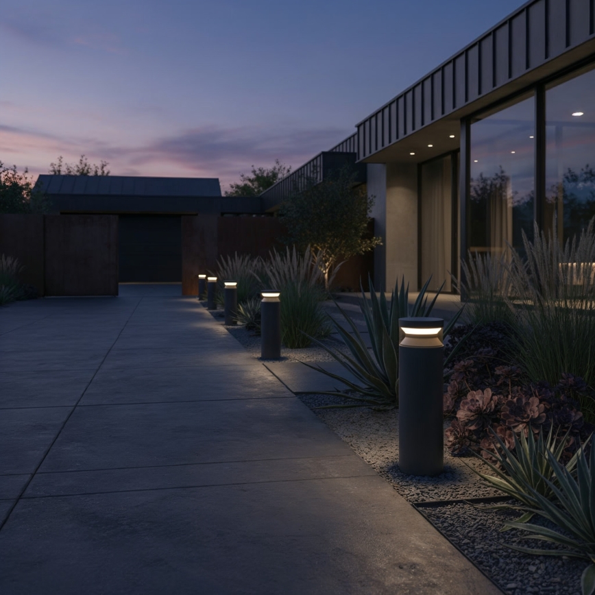 Ideal Lux - LED Екстериорна лампа BOEING LED/14W/230V 40 см CRI 90 IP65 черен