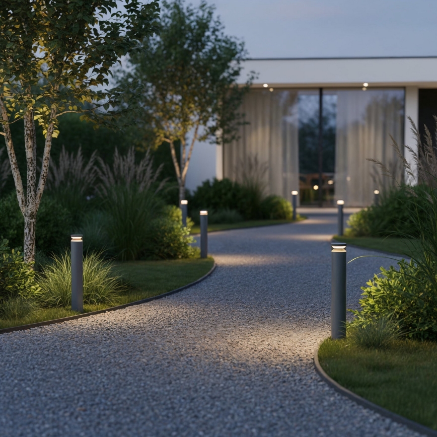 Ideal Lux - LED Екстериорна лампа BOEING LED/14W/230V Ø 70 см CRI 90 IP65 антрацит