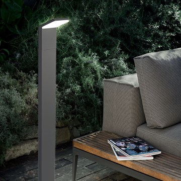 Ideal Lux - LED Екстериорна лампа STYLE LED/8,5W/230V 4000K 100 см CRI 90 IP54 антрацит