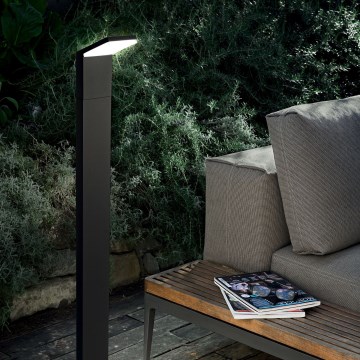 Ideal Lux- LED Екстериорна лампа STYLE LED/8,5W/230V 4000K 100 см CRI 90 IP54 черен