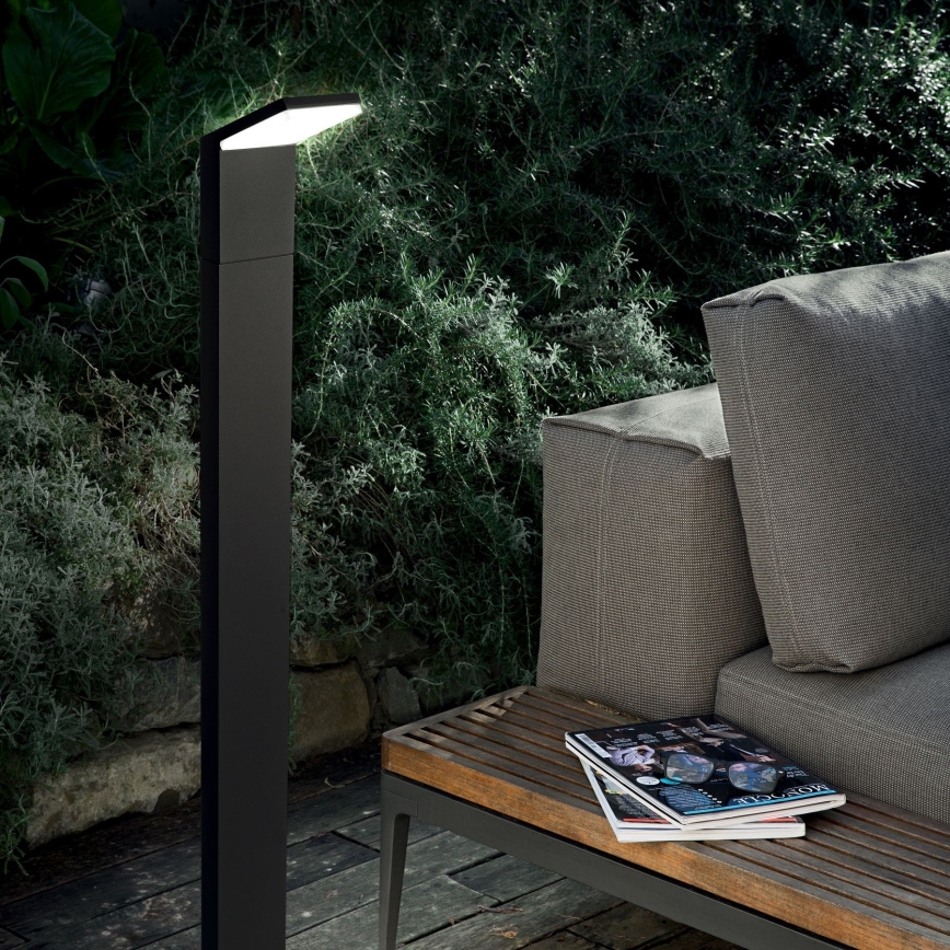 Ideal Lux- LED Екстериорна лампа STYLE LED/8,5W/230V 4000K 100 см CRI 90 IP54 черен