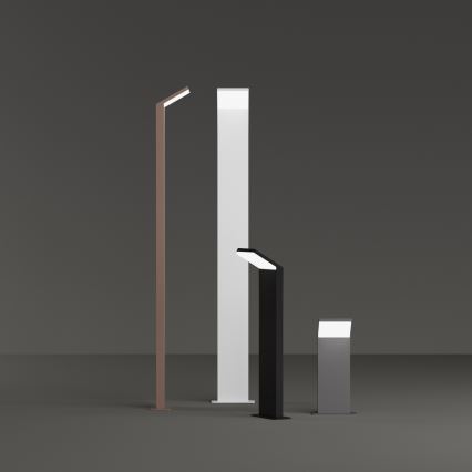 Ideal Lux - LED Екстериорна лампа STYLE LED/8,5W/230V 4000K 50 см CRI 90 IP54 черен