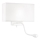 Ideal Lux - LED Гъвкав аплик HOTEL 1xE27/60W/230V + LED/1,5W бял