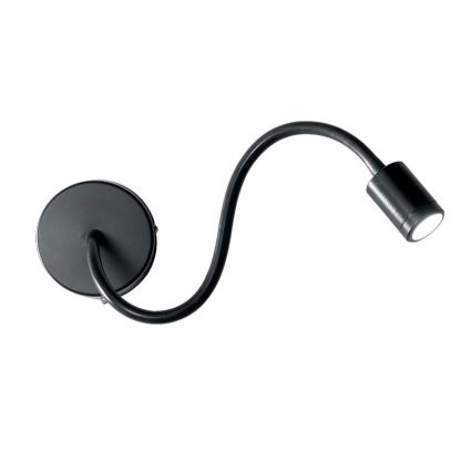 Ideal Lux - LED Гъвкав малка лампа FOCUS LED/4W/230V CRI 90 черен