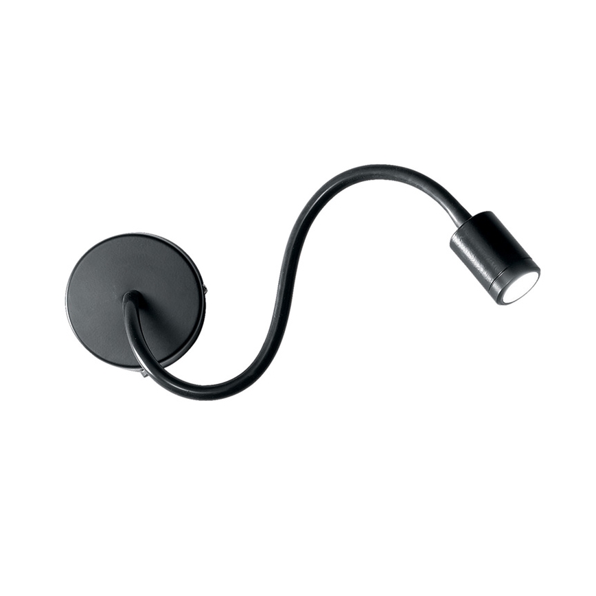 Ideal Lux - LED Гъвкав малка лампа FOCUS LED/4W/230V CRI 90 черен