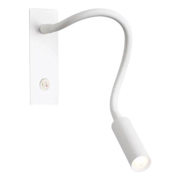 Ideal Lux - LED Гъвкав малка лампа IO LED/3W/230V CRI 90 бял