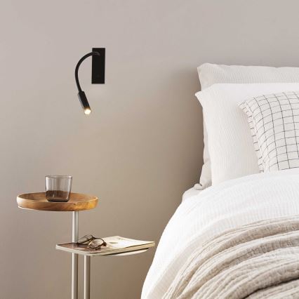 Ideal Lux - LED Гъвкав малка лампа IO LED/3W/230V CRI 90 черен
