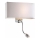 Ideal Lux - LED гъвкав стенен аплик HOTEL 1xE27/60W + LED/1,5W/230V