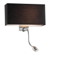 Ideal Lux - LED гъвкав стенен аплик HOTEL 1xE27/60W + LED/1,5W/230V