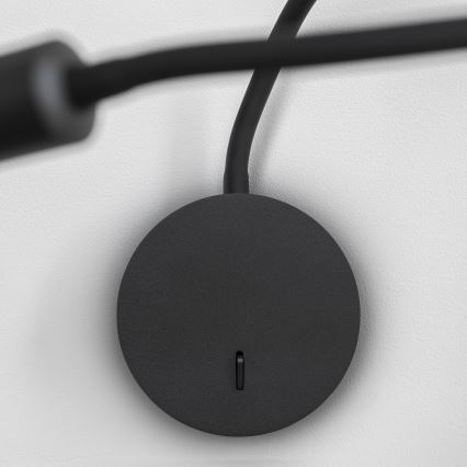 Ideal Lux - LED Гъвкава малка лампа FOCUS LED/3,5W/230V CRI 90 черен