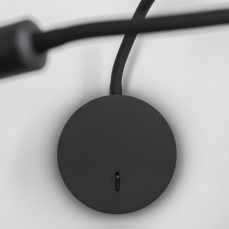 Ideal Lux - LED Гъвкава малка лампа FOCUS LED/3,5W/230V CRI 90 черен