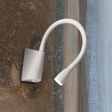 Ideal Lux - LED Гъвкава малка лампа GOOSE LED/3W/230V CRI 90 бял