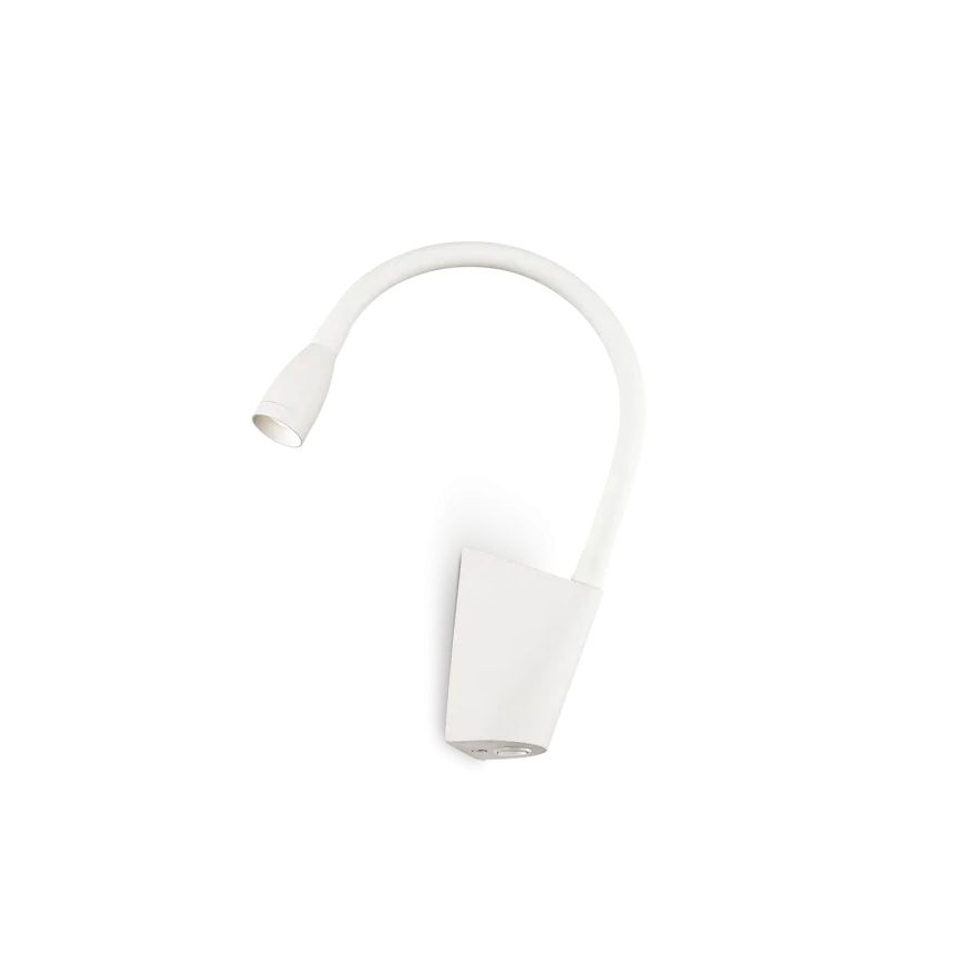 Ideal Lux - LED Гъвкава малка лампа GOOSE LED/3W/230V CRI 90 бял