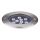 Ideal Lux - LED Лампа за алея FLOOR LED/12W/230V Ø 14 см CRI 90 IP67 лъскав хром