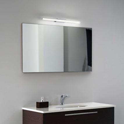 Ideal Lux - LED Лампа за огледало в баня RIFLESSO LED/16W/230V 62 см CRI 90 IP54 лъскав хром