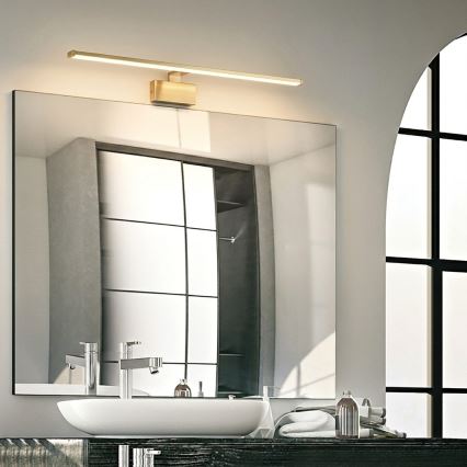 Ideal Lux - LED Лампа за картина ALMA LED/18W/230V 81 см CRI 90 златист