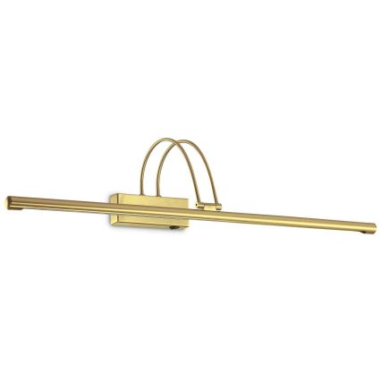 Ideal Lux - LED Лампа за картина BOW LED/8W/230V 76 см CRI 90 златист