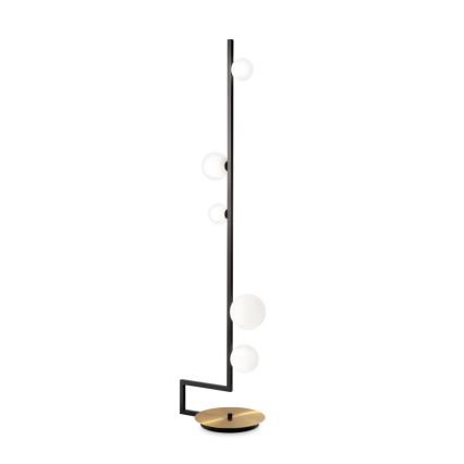 Ideal Lux - LED Лампион BIRDS 5xG9/3W/230V черен/златист