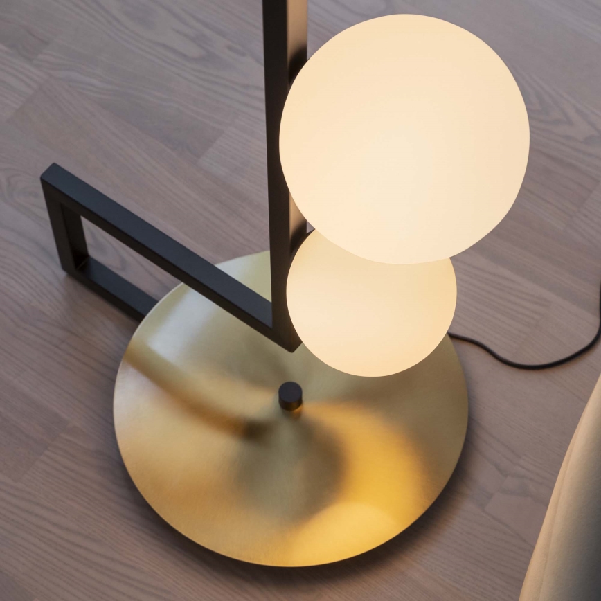 Ideal Lux - LED Лампион BIRDS 5xG9/3W/230V черен/златист