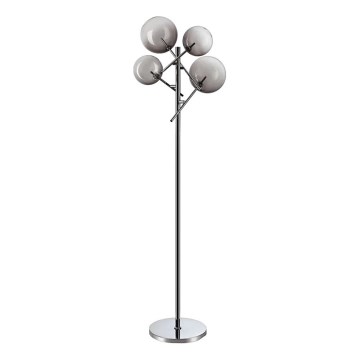 Ideal Lux - LED Лампион EQUINOXE 4xG4/2W/230V лъскав хром/опушен