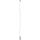 Ideal Lux - LED Лампион FILO LED/14W/230V 3000K CRI 90 бял