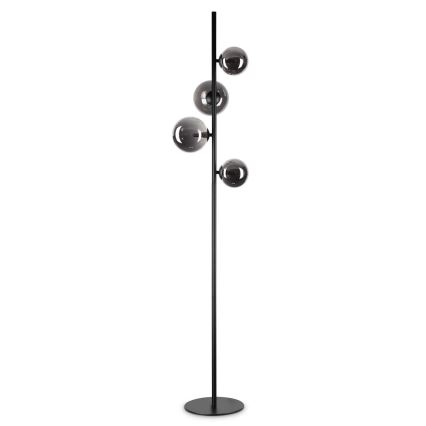 Ideal Lux - LED Лампион PERLAGE 4xG9/3W/230V черен/опушен