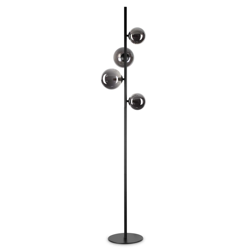 Ideal Lux - LED Лампион PERLAGE 4xG9/3W/230V черен/опушен