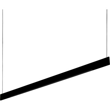 Ideal Lux - LED люстра на кабел DESK ACCENT LED/36W/230V CRI 90 120 cm черна