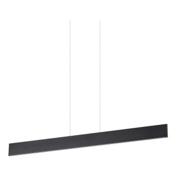 Ideal Lux - LED люстра на кабел DESK LED/32W/230V 102,5 cm CRI 90 черна