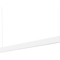 Ideal Lux - LED люстра на кабел STEEL LED/24W/230V 3000K CRI 90 120 cm бяла