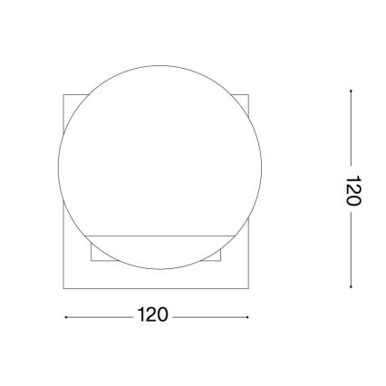 Ideal Lux - LED Настолна лампа ANGOLO 1xG9/3W/230V месинг