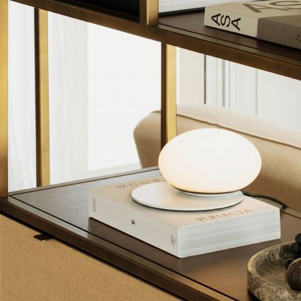 Ideal Lux - LED Настолна лампа NINFEA 1xGX53/9W/230V бял