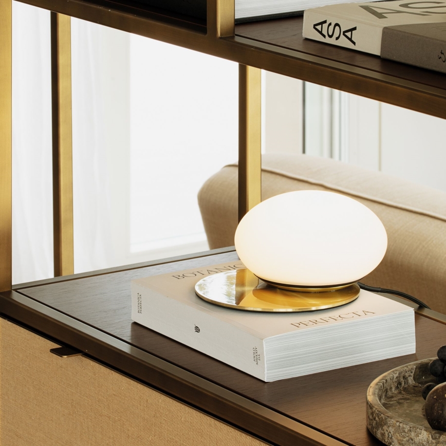 Ideal Lux - LED Настолна лампа NINFEA 1xGX53/9W/230V златист