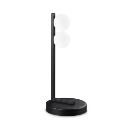 Ideal Lux - LED Настолна лампа PING PONG 2xLED/3W/230V CRI 90 черен