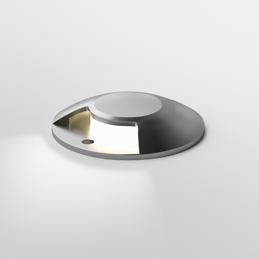 Ideal Lux - LED настъпващо осветително тяло ROCKET LED/3W/230V CRI 90 IK08 IP67 матов хром