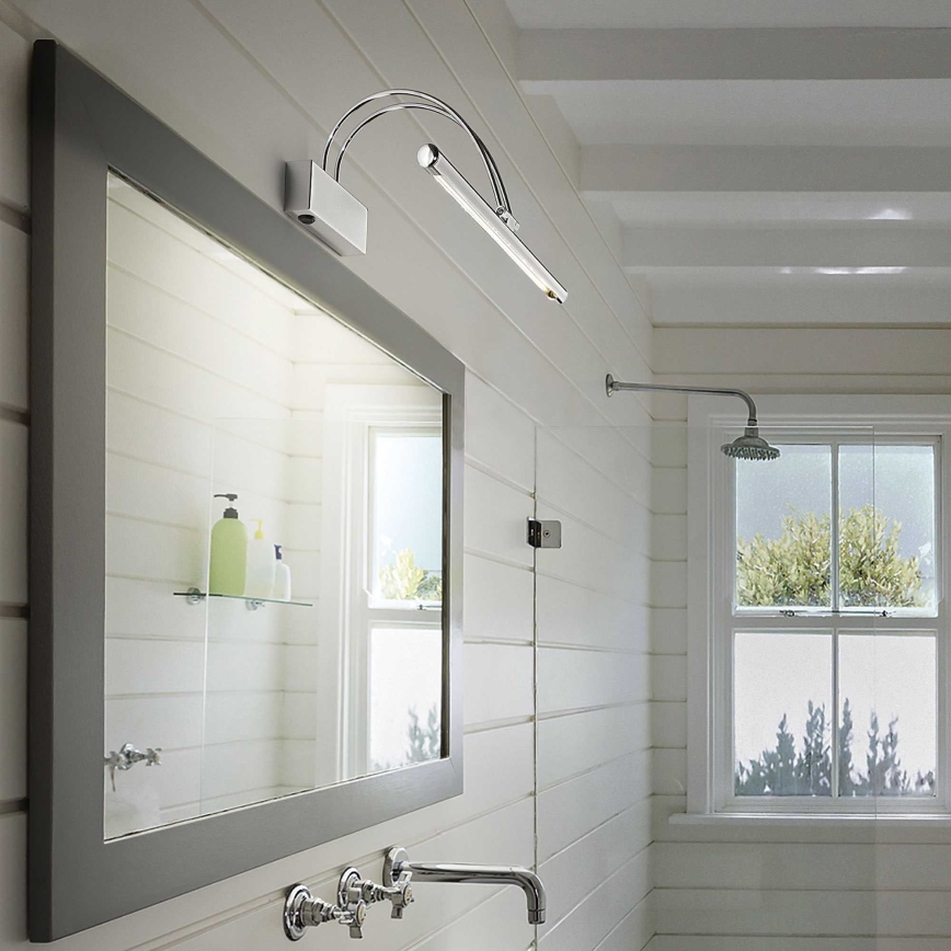 Ideal Lux - LED осветително тяло за картини MIRROR LED/4,62W/230V лъскав хром