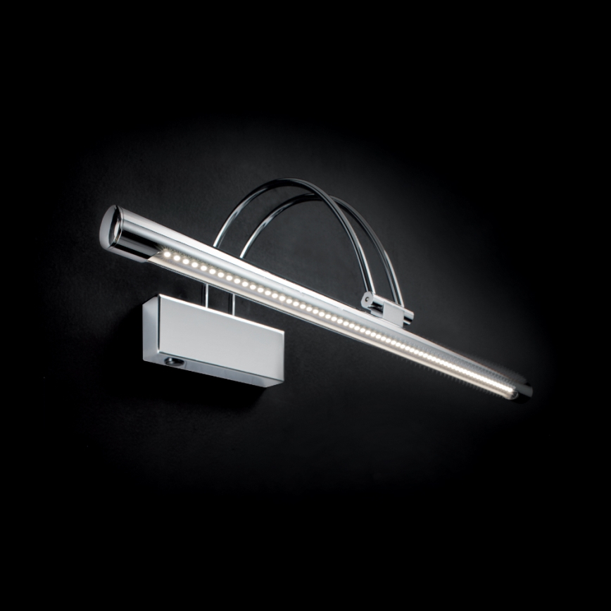 Ideal Lux - LED осветително тяло за картини BOW LED/8W/230V лъскав хром