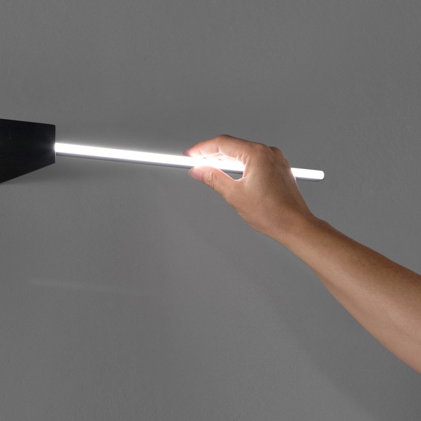 Ideal Lux - LED осветително тяло за картини THEO LED/12W/230V 75 см CRI 90 черно