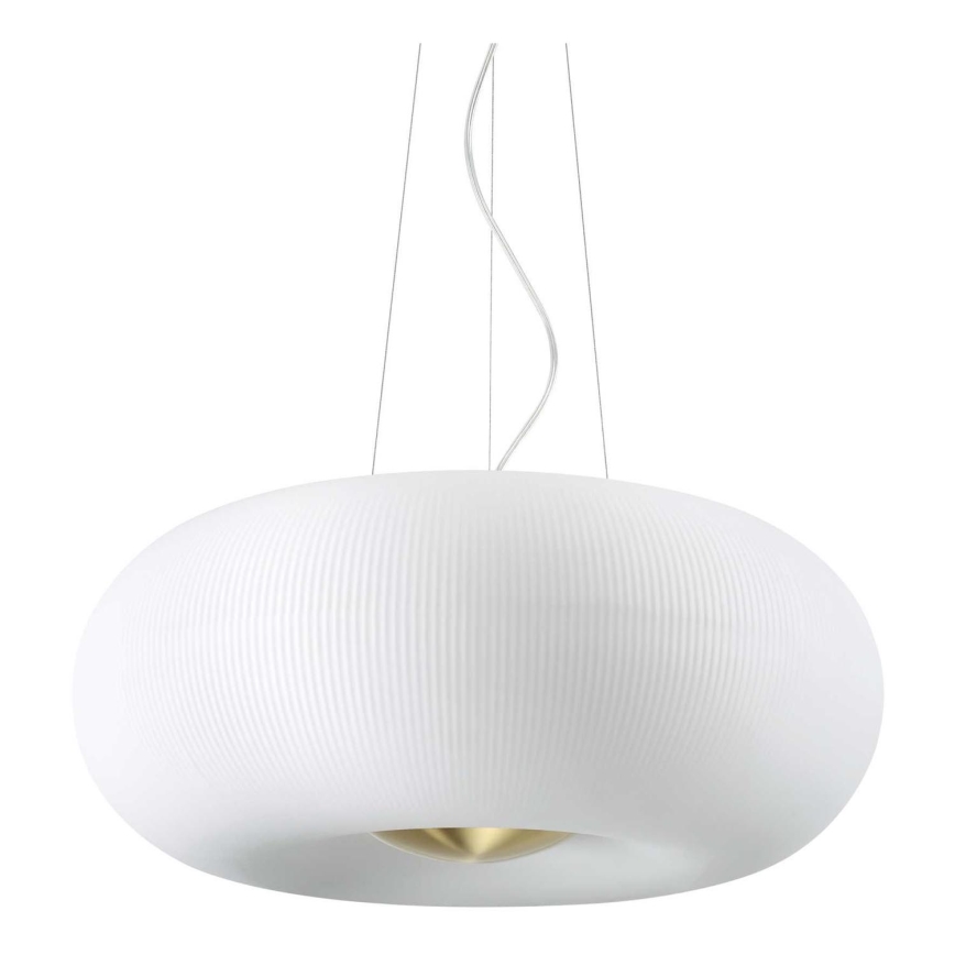 Ideal Lux - LED Пендел ARIZONA 5xGX53/9W/230V Ø 52 см бял