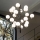 Ideal Lux - LED Пендел COPERNICO 20xG9/3W/230V Ø 86 см черен
