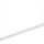 Ideal Lux - LED Пендел DESK LED/36W/230V 120 см CRI 90 бял