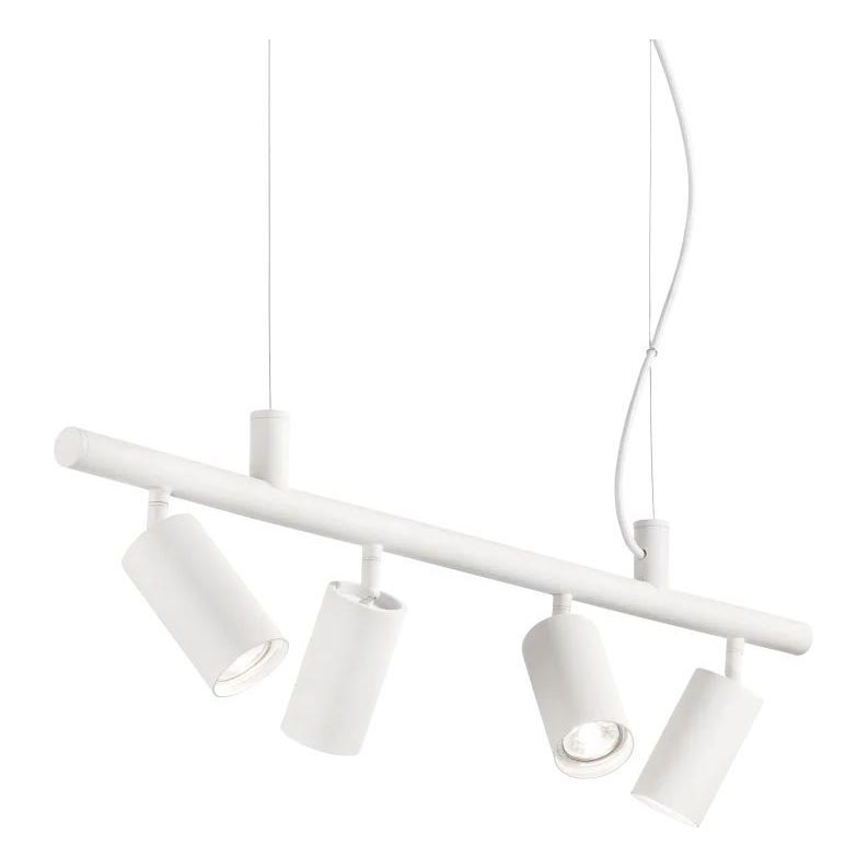 Ideal Lux - LED Пендел DYNAMITE 4xGU10/7W/230V CRI 90 бял