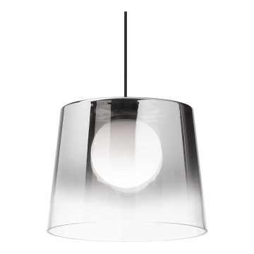 Ideal Lux - LED Пендел FADE 1xG9/3W/230V Ø 27,3 см сив/опушен