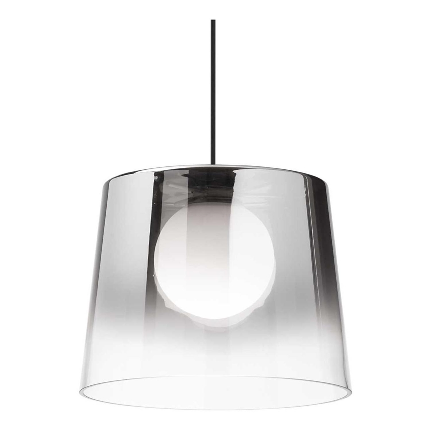 Ideal Lux - LED Пендел FADE 1xG9/3W/230V Ø 27,3 см сив/опушен