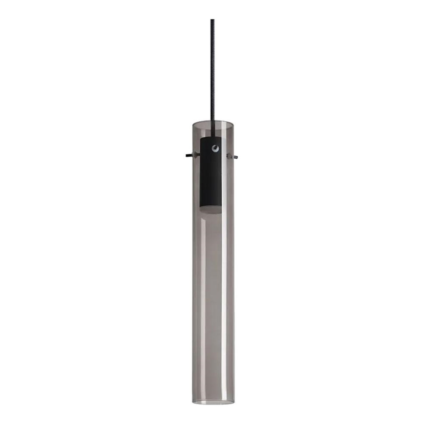 Ideal Lux - LED Пендел FLAM LED/10W/230V Ø 6 см CRI 90 сив