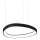 Ideal Lux - LED Пендел GEMINI LED/38W/230V Ø 42,5 см CRI 90 черен