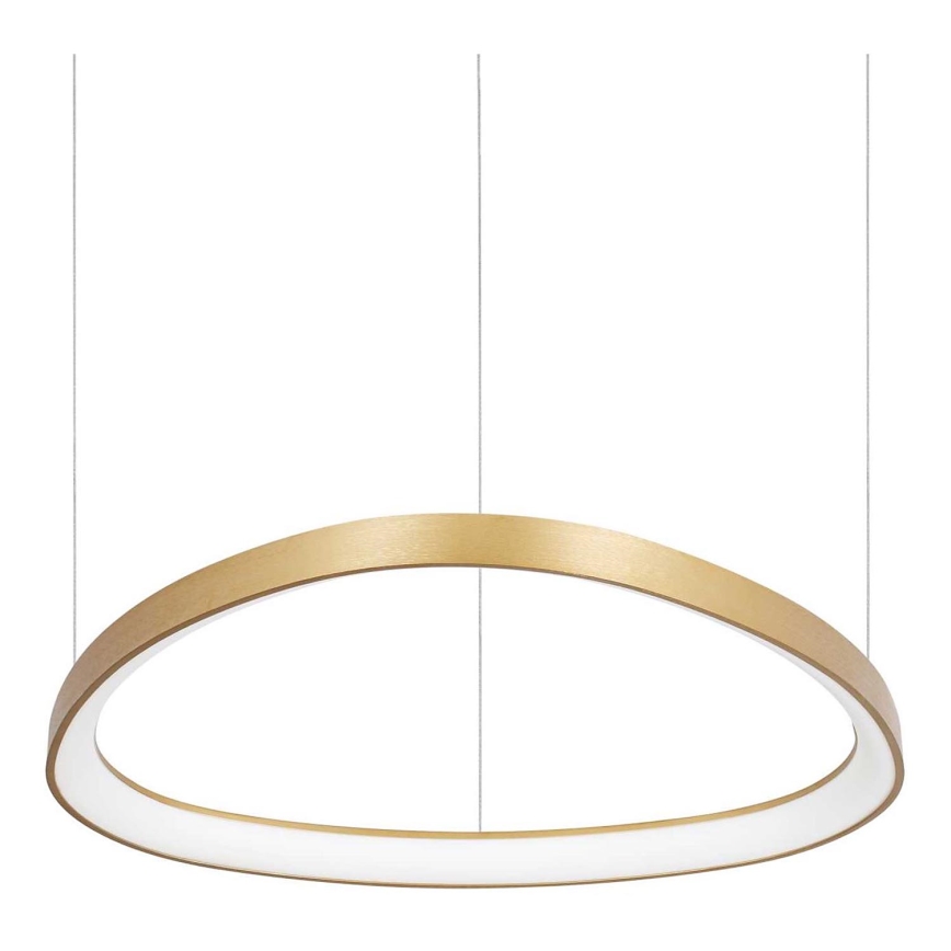 Ideal Lux - LED Пендел GEMINI LED/48W/230V Ø 61 см CRI 90 златист