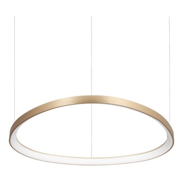 Ideal Lux - LED Пендел GEMINI LED/59W/230V Ø 81 см CRI 90 златист