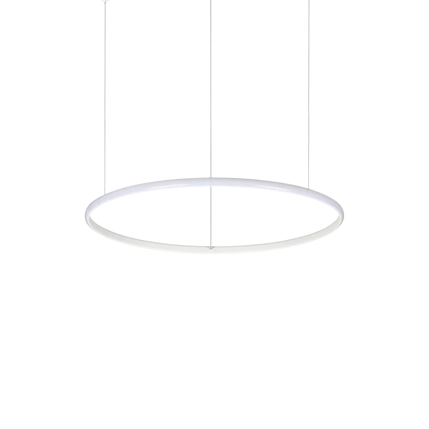 Ideal Lux - LED Пендел HULAHOOP LED/28W/230V 3000K Ø 61 см CRI 90 бял